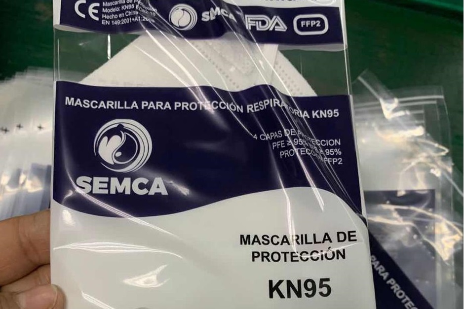 SEMCA Mascarilla de Protección KN95